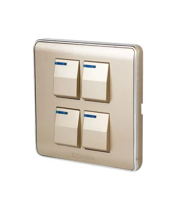 DOREN Golden 4 GANG SWITCH