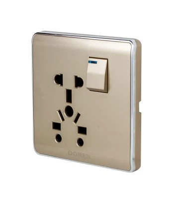 DOREN Golden 13 A  9 PIN GANG SOCKET